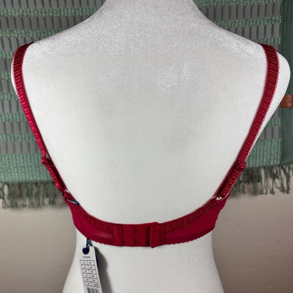 Fantasie | NWT Ruby red lace Estelle bra with side support - Picture 5 of 13